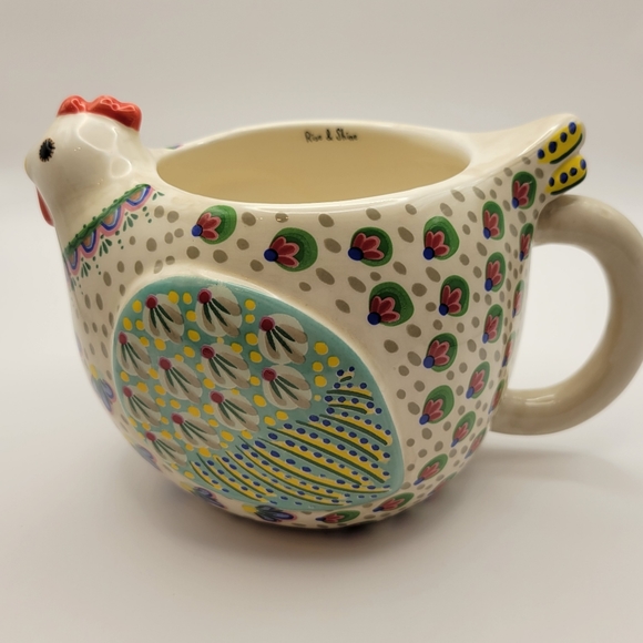 Naturallife Dining Folk Art Mug Penny The Chicken Collectible Mug